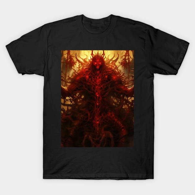 Unbegotten Deity of Fire T-Shirt by Geek Culture